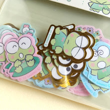 Lade das Bild in den Galerie-Viewer, Sanrio Flack sticker 2022 winter &quot;KEROKEROKEROPPI&quot;
