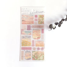 Lade das Bild in den Galerie-Viewer, Landscape Sticker &quot;madder clouds/茜雲&quot;
