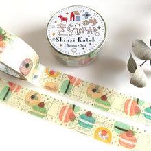 Charger l&#39;image dans la galerie, Kira Pika&quot;Macarons&quot; masking tape
