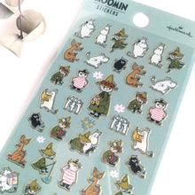 Lade das Bild in den Galerie-Viewer, Moomin stickers,mini stickers &quot;Green&quot; from Japan&lt;Hallmark&gt;
