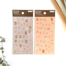 Carica l&#39;immagine nel visualizzatore di Gallery, Sticker sheet &quot;Little Bears/Little Bunnies&quot;
