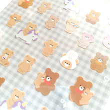 Carica l&#39;immagine nel visualizzatore di Gallery, Sticker sheet &quot;Little Bears/Little Bunnies&quot;
