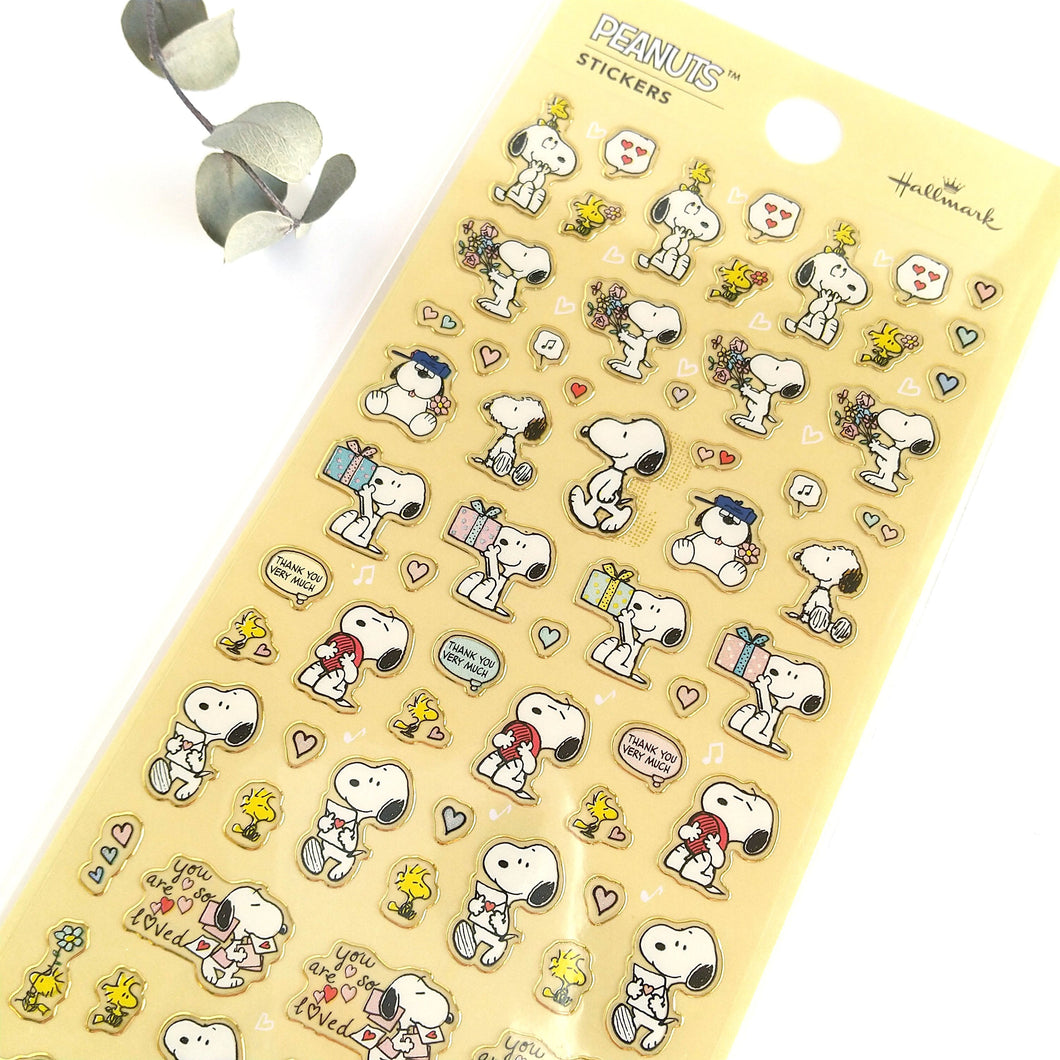 Snoopy ”Gift yellow