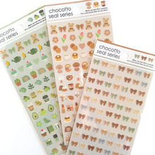 Carica l&#39;immagine nel visualizzatore di Gallery, chocotto seal &quot;Cute Smoky&quot; mini sticker
