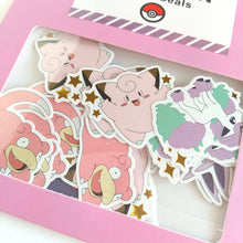 Carica l&#39;immagine nel visualizzatore di Gallery, POKÉMON Flake Seals &quot;purple &amp; pink&quot; pokemon sticker
