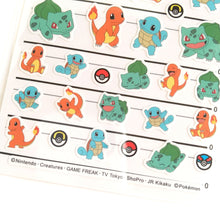 Carica l&#39;immagine nel visualizzatore di Gallery, 4size STICKERS Pokemon &quot;	Kanto Region&quot;
