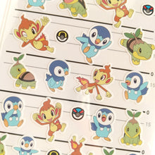 Carica l&#39;immagine nel visualizzatore di Gallery, 4size STICKERS Pokemon &quot;	Sinnoh Region&quot;
