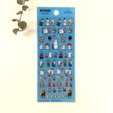 Lade das Bild in den Galerie-Viewer, Moomin stickers,mini stickers &quot;blue&quot; from Japan&lt;Hallmark&gt;
