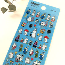 Lade das Bild in den Galerie-Viewer, Moomin stickers,mini stickers &quot;blue&quot; from Japan&lt;Hallmark&gt;
