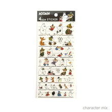 Charger l&#39;image dans la galerie, 4size STICKERS moomin &quot;chracter mix&quot;  from Japan
