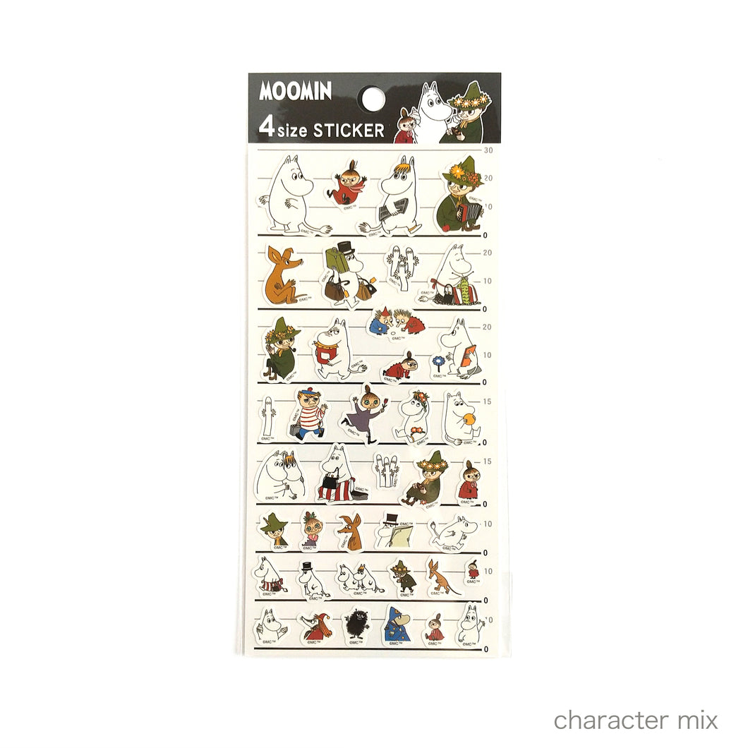 4size STICKERS moomin 