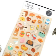 Charger l&#39;image dans la galerie, Sticker Selection &quot;friendly food&quot; Bento/Bread
