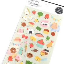 Charger l&#39;image dans la galerie, Sticker Selection &quot;friendly food&quot; Bento/Bread
