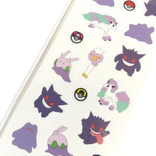 Charger l&#39;image dans la galerie, Pokemon my collect stickers &quot;Purple&quot; mini sticker from Japan
