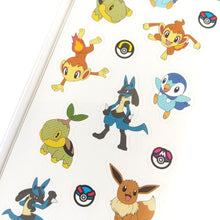 Charger l&#39;image dans la galerie, Pokemon my collect stickers &quot;MIX2&quot;(gray) mini sticker from Japan
