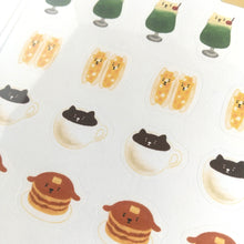 Load image into Gallery viewer, food×creatures sticker papier platz
