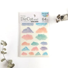 Charger l&#39;image dans la galerie, Tracing Die Cut seal , tracing sticker &quot;Cloud&quot;
