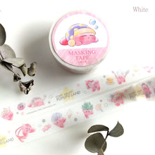 Charger l&#39;image dans la galerie, Kirby masking tape &quot;White&quot; washi tape
