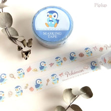 Charger l&#39;image dans la galerie, Pokemon masking tape &quot;Piplup&quot; washi tape
