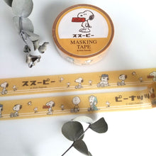 Lade das Bild in den Galerie-Viewer, Snoopy masking tape &quot;Retro&quot; washi tape
