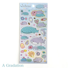 Lade das Bild in den Galerie-Viewer, 2021 April New product Jinbe san sticker &quot;Jinbei and Shark&quot;
