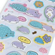 Lade das Bild in den Galerie-Viewer, 2021 April New product Jinbe san sticker &quot;Jinbei and Shark&quot;
