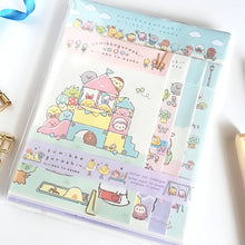 Lade das Bild in den Galerie-Viewer, Sumikkogurashi letter writing set, letter set&quot;minikko to asobo&quot;
