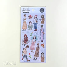 Carica l&#39;immagine nel visualizzatore di Gallery, Sticker Selection &quot;Charming Lady&quot; masking sticker
