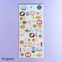 Carica l&#39;immagine nel visualizzatore di Gallery, Sticker Selection washi sticker &quot;Onigiri&quot; &quot;Wagashi&quot;
