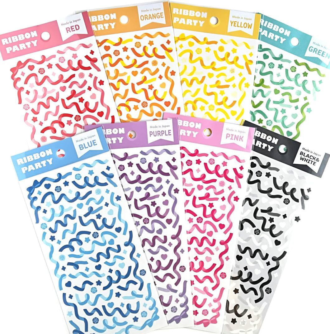 RIBBON PARTY sticker