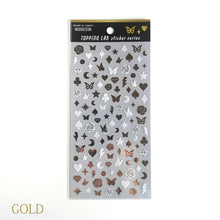 Charger l&#39;image dans la galerie, Topping Lab sticker &quot;Motif&quot;(GOLD/SILVER)
