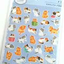 Charger l&#39;image dans la galerie, Mame Mame Animal sticker (Cat)masking sticker
