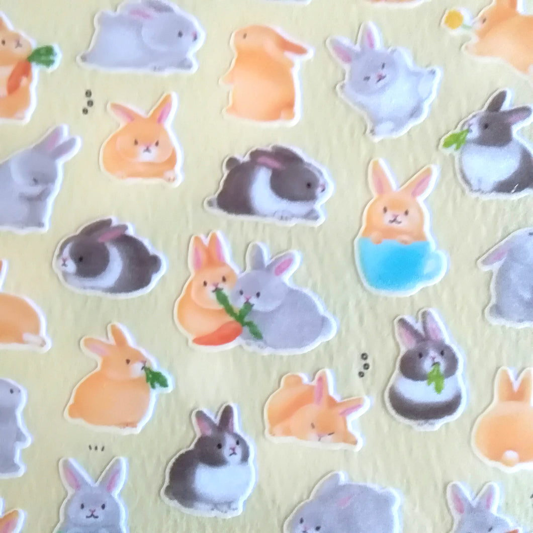 Mame Mame Animal sticker (Rabbit)masking sticker