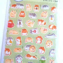 Charger l&#39;image dans la galerie, Mame Mame Animal sticker (Hamster)masking sticker
