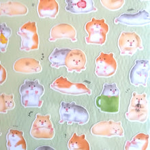 Charger l&#39;image dans la galerie, Mame Mame Animal sticker (Hamster)masking sticker
