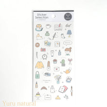 Carica l&#39;immagine nel visualizzatore di Gallery, Sticker Selection &quot;Yuru natural&quot; &quot;Yuru feminine&quot;
