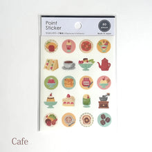 Carica l&#39;immagine nel visualizzatore di Gallery, Point  Sticker &quot;Embroidery&quot;(Flower/cafe)washi sticker
