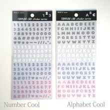 Carica l&#39;immagine nel visualizzatore di Gallery, Topping Lab sticker &quot;Alphabet&quot; &quot;Numbers&quot;
