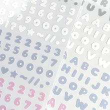 Carica l&#39;immagine nel visualizzatore di Gallery, Topping Lab sticker &quot;Alphabet&quot; &quot;Numbers&quot;
