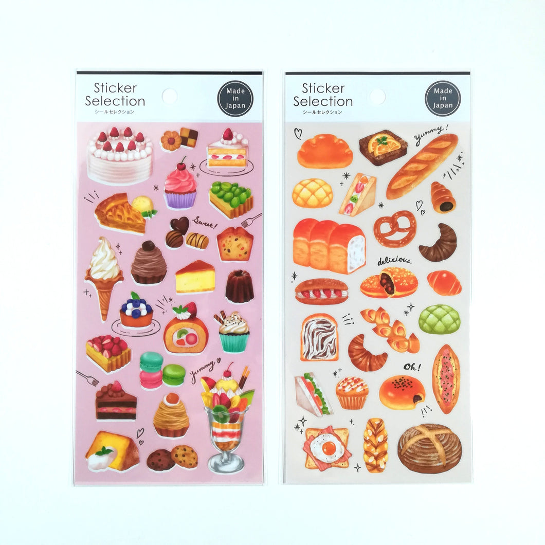 Sticker Selection (Sweets/Bread)