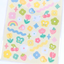 Carica l&#39;immagine nel visualizzatore di Gallery, Topping Lab sticker &quot;Puchi Puchi Heart/Puchi Puchi Flower &quot;
