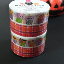 Charger l&#39;image dans la galerie, Masking tape set of 2 &quot;Halloween Happy Mix&quot;(Muffin ghost)
