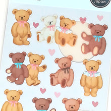 Carica l&#39;immagine nel visualizzatore di Gallery, Sticker Selection &quot;Sweet Honey Bear&quot;(Heart Bear/Frame Bear)
