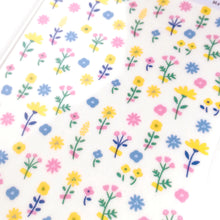 Carica l&#39;immagine nel visualizzatore di Gallery, Uncut Sticker &quot;Floral pattern&quot; washi sticker
