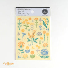 Carica l&#39;immagine nel visualizzatore di Gallery, Uncut Sticker &quot;Floral pattern&quot; washi sticker
