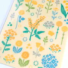 Carica l&#39;immagine nel visualizzatore di Gallery, Uncut Sticker &quot;Floral pattern&quot; washi sticker
