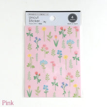 Carica l&#39;immagine nel visualizzatore di Gallery, Uncut Sticker &quot;Floral pattern&quot; washi sticker
