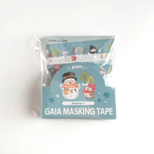 Charger l&#39;image dans la galerie, Washi tape &quot;Fluffy Snowman4&quot;(Snow scene)
