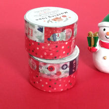 Charger l&#39;image dans la galerie, Masking tape &quot;Christmas/set of2&quot;(Red dots)washi tape
