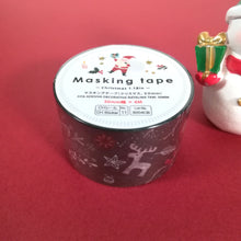 Carica l&#39;immagine nel visualizzatore di Gallery, Masking tape &quot;Christmas/wide&quot;(Green)washi tape
